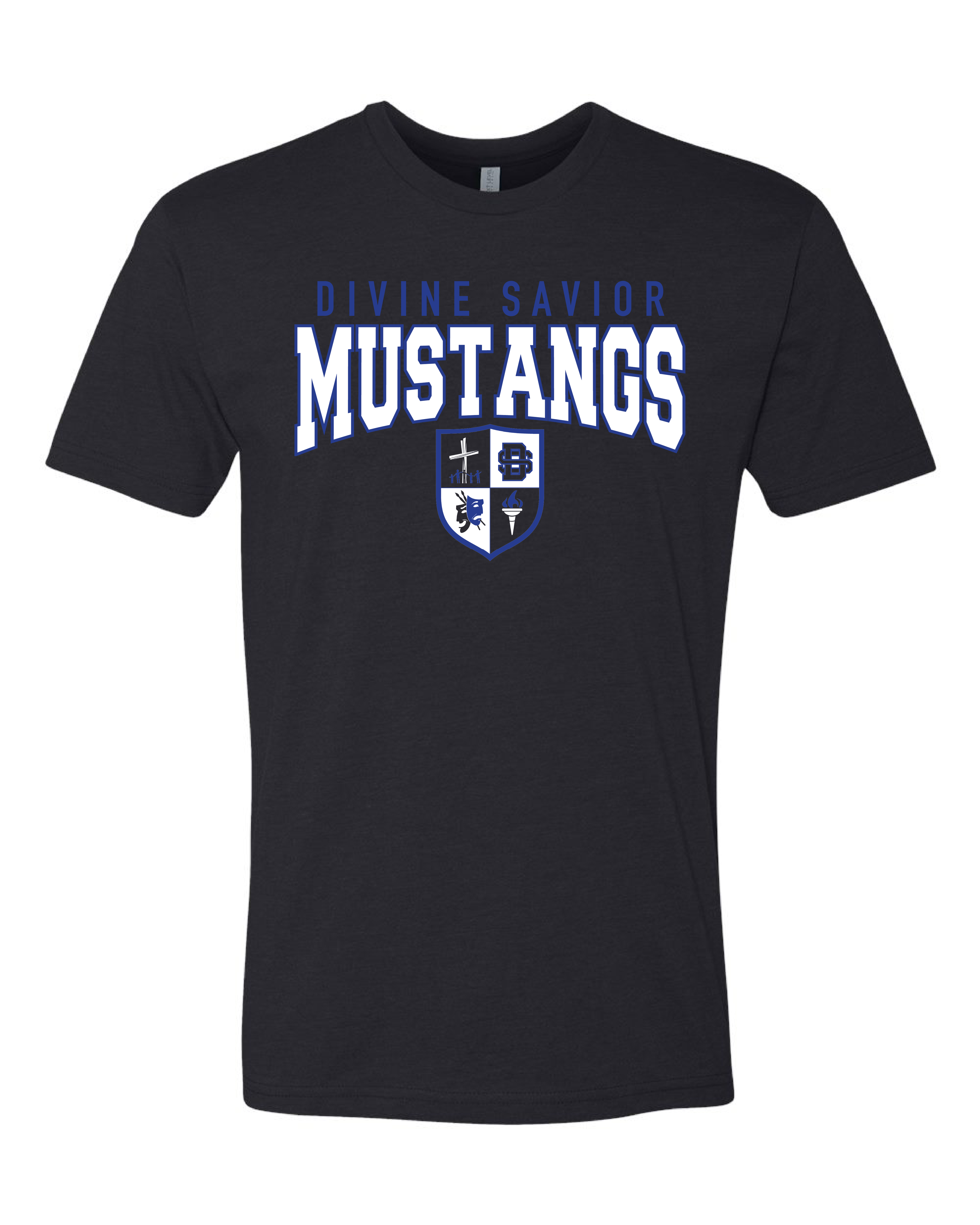 DSA Mustangs Shield - CVC Cotton Shirt