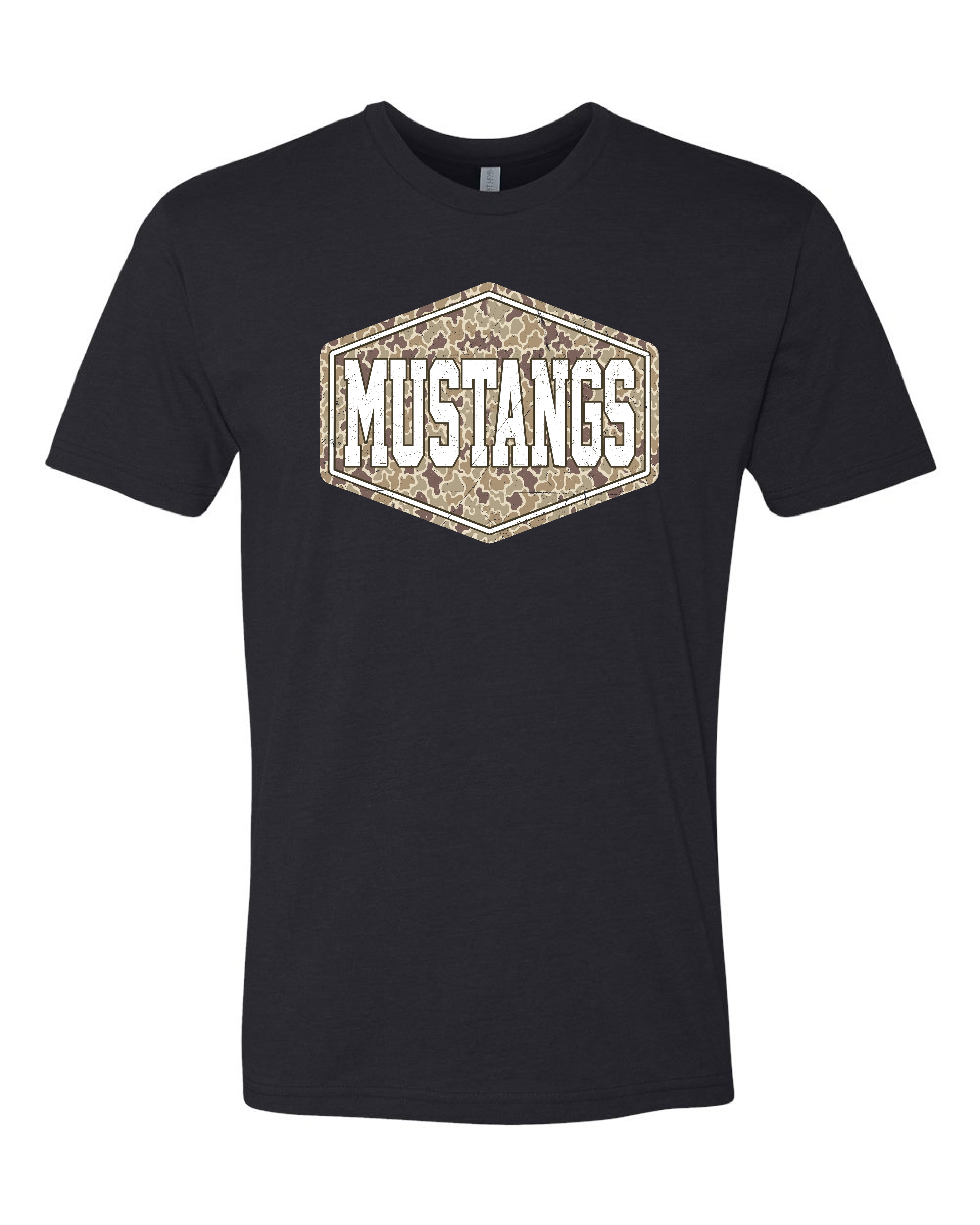 Mustang Camo - CVC Cotton Shirt