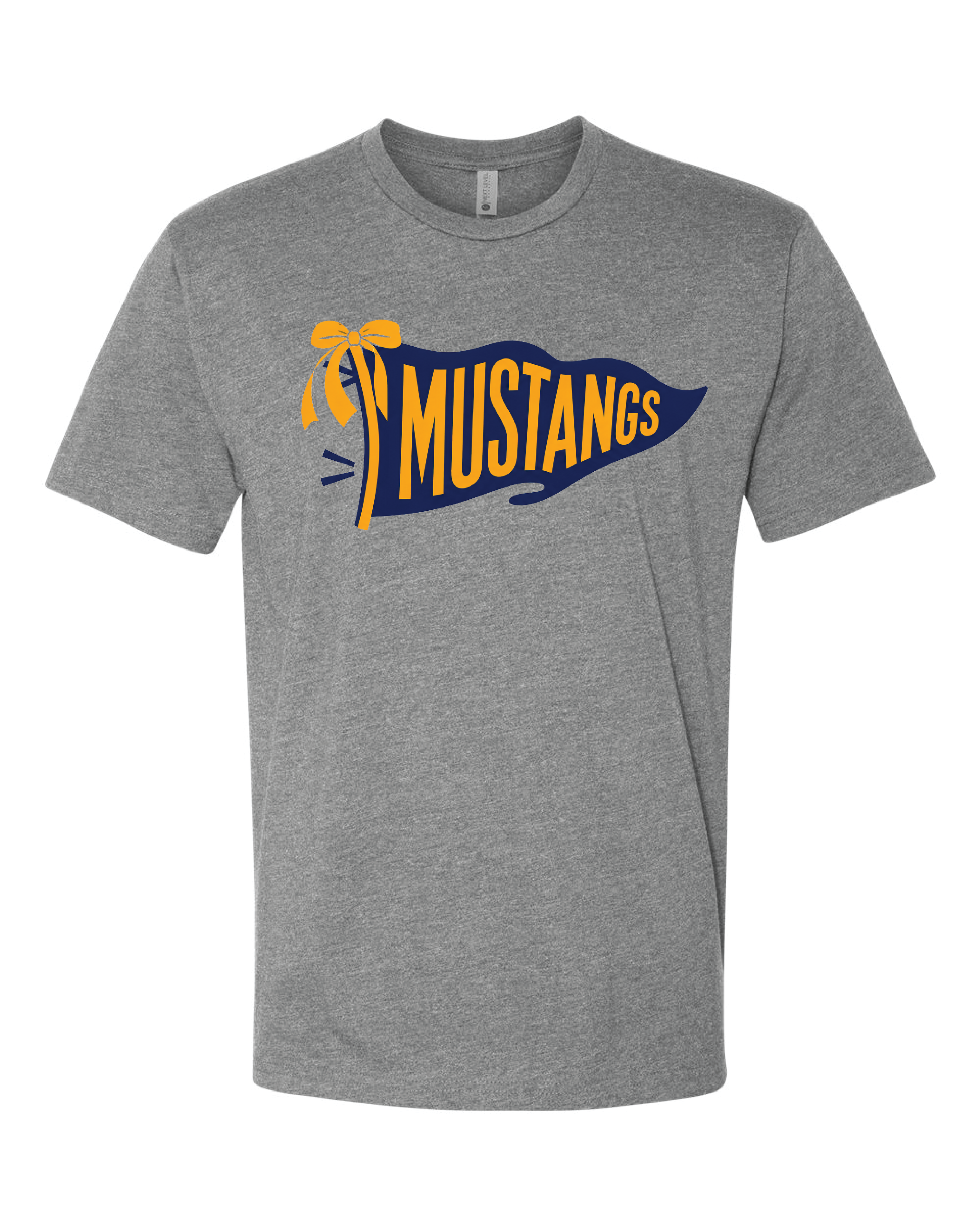 Divine Savior Mustangs Cheer Tee - CVC Cotton Tee