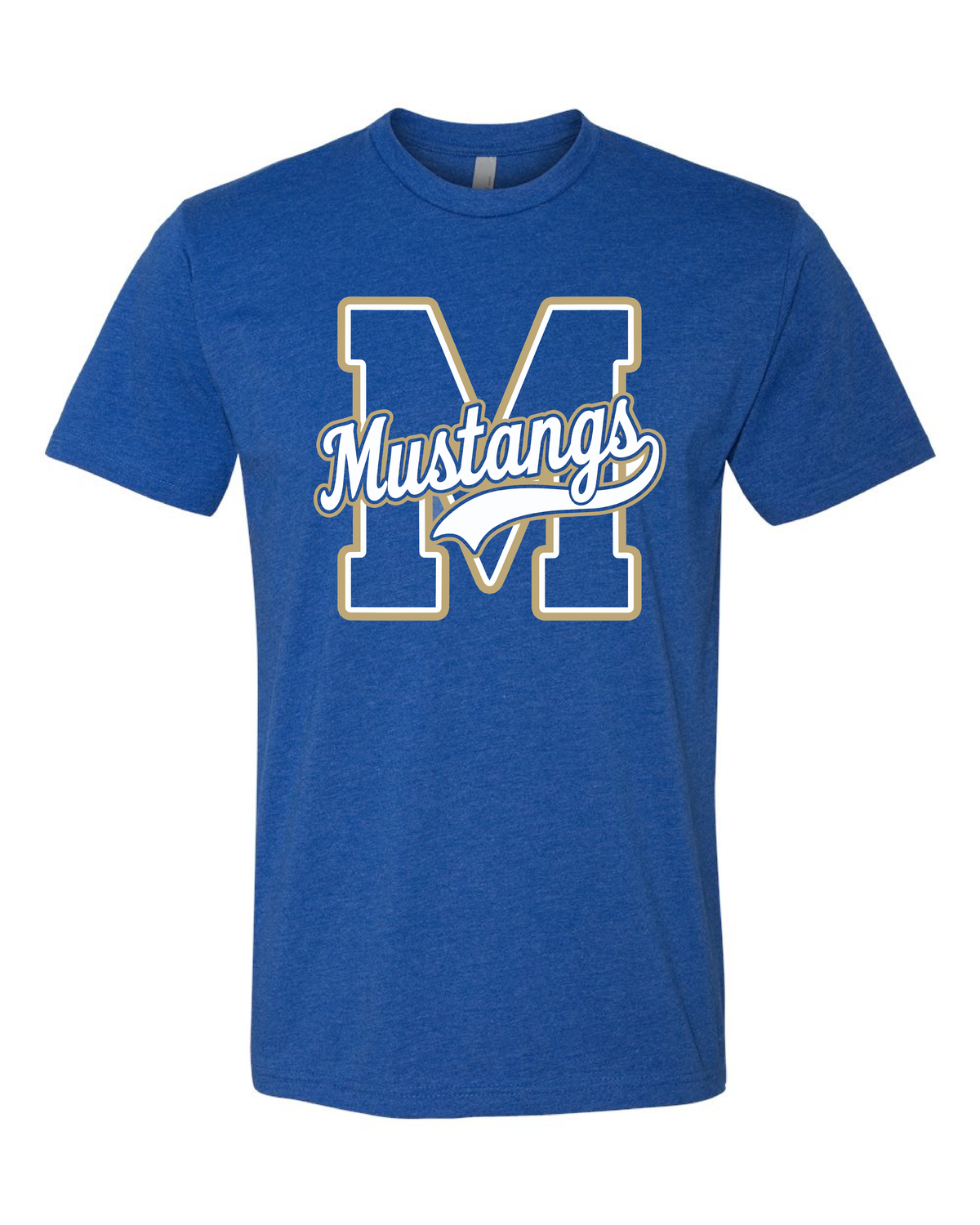 Divine Savior Mustang "M" Design - CVC Cotton Tee
