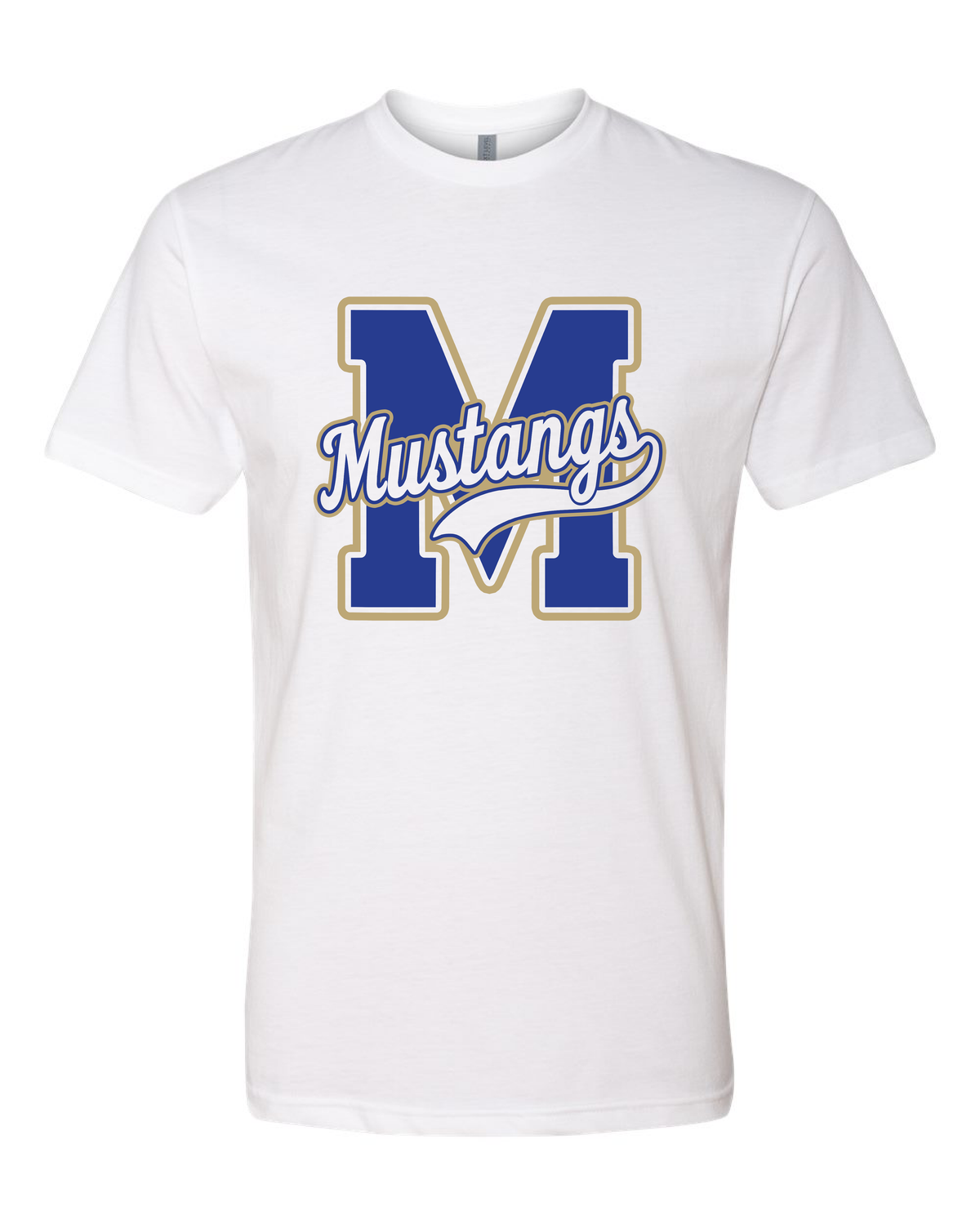 Divine Savior Mustang "M" Design - CVC Cotton Tee
